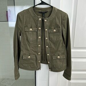 White House Black Market Military Jacket